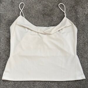 H&M Cream Cowl Neck Camisole